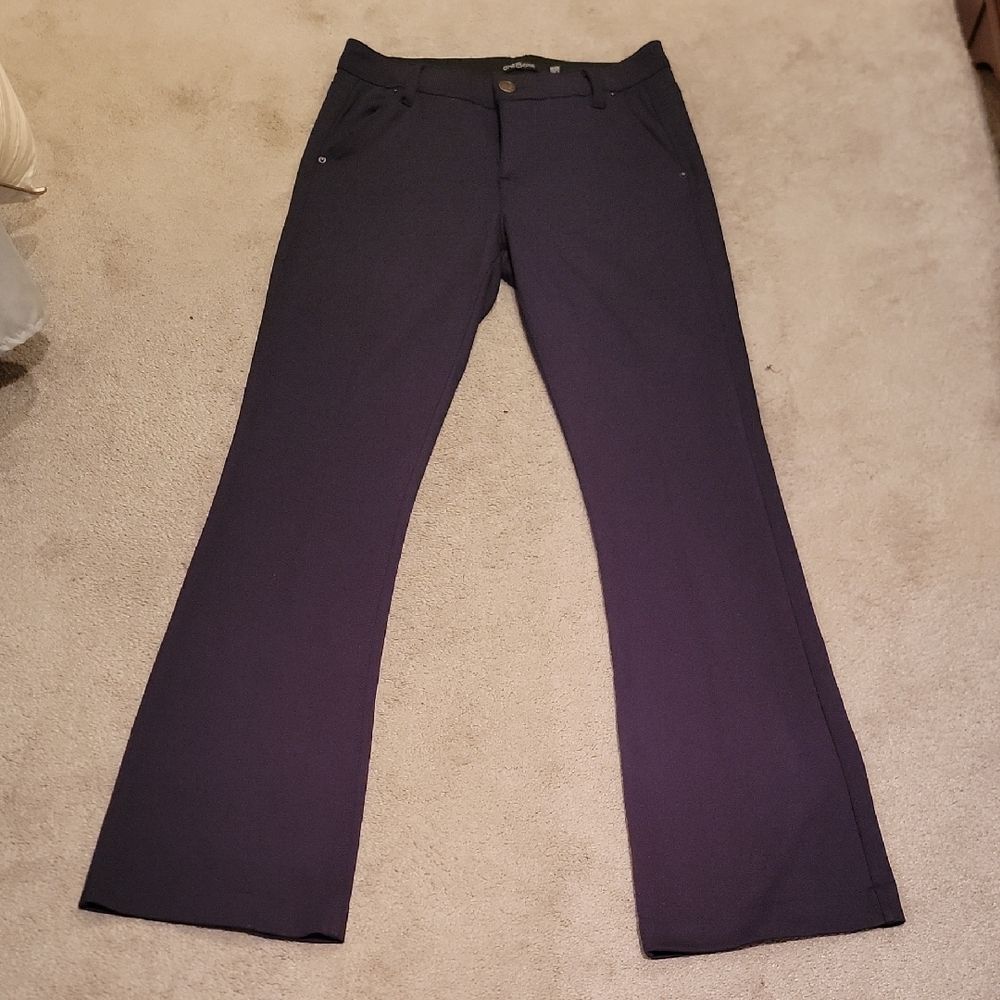 One 5 One Women's Dark Blue Flare Jeans Sz 8/29